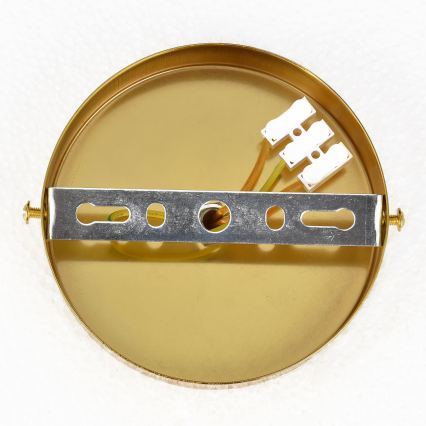 Brilagi - Overflademonteret lysekrone ECLIPSE 5xE14/10W/230V Ø 38 cm sort/guld