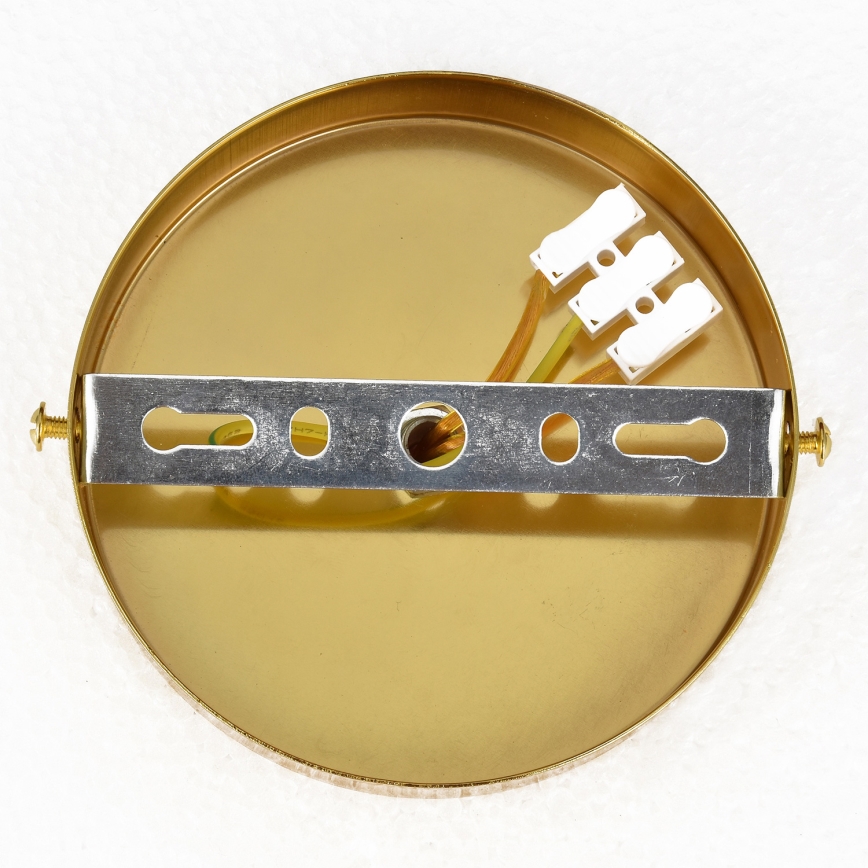 Brilagi - Overflademonteret lysekrone ECLIPSE 7xE14/10W/230V Ø 48 cm guld