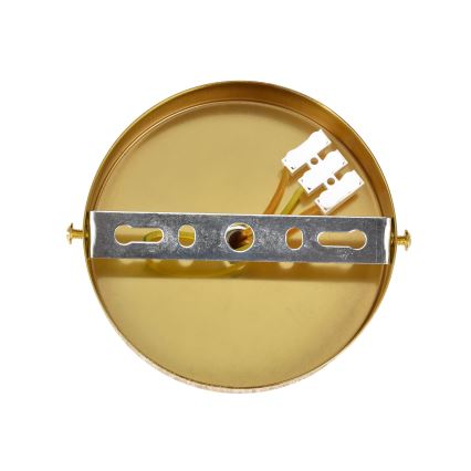 BRILAGI - Overflademonteret lysekrone ECLIPSE 9xE14/10W/230V Ø 58 cm guld/sort
