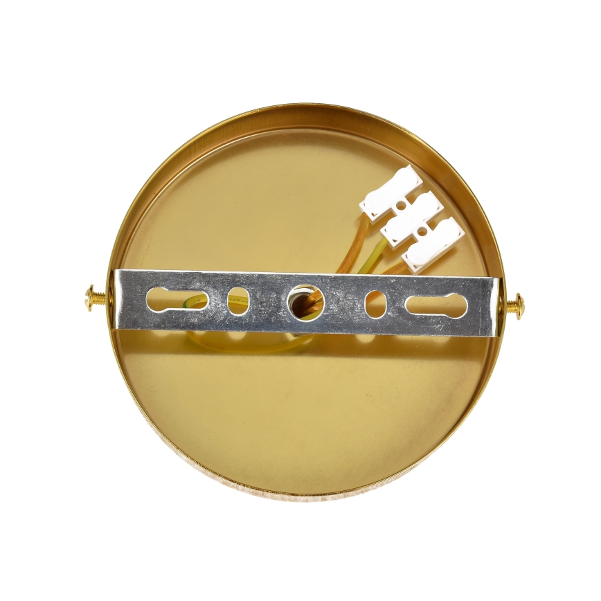 BRILAGI - Overflademonteret lysekrone ECLIPSE 9xE14/10W/230V Ø 58 cm guld/sort