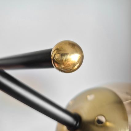 Brilagi - Overflademonteret lysekrone MALIVA 3xE14/15W/230V guld