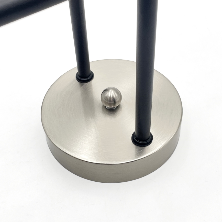 Brilagi - Overflademonteret lysekrone MALIVA 4xE14/15W/230V mat krom/røget