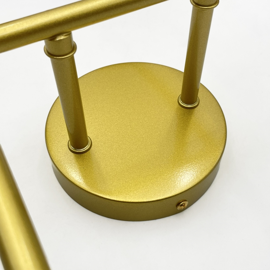 Brilagi - Overflademonteret lysekrone MALONY 6xE14/20W/230V guld