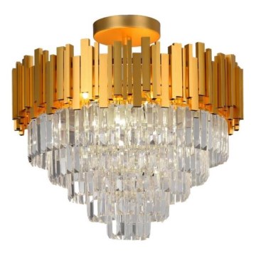 Brilagi - Overflademonteret lysekrone PLAZA 9xE14/40W/230V