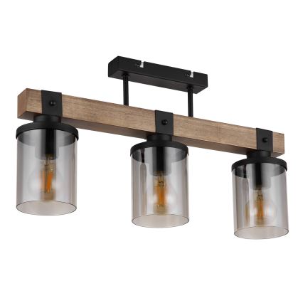 Brilagi - Overflademonteret plafond VISTA 3xE27/60W/230V eg