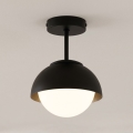 BRILAGI - Påmonteret loftlampe COSMO 1xE27/60W/230V sort