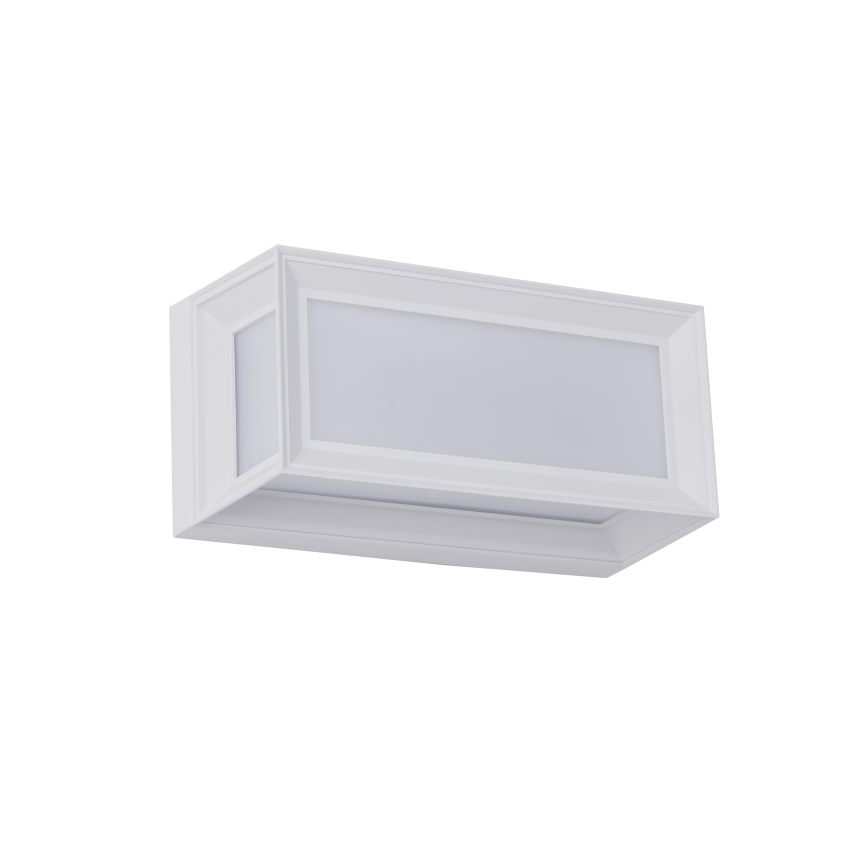 Brilagi - LED udendørs væglampe med sensor PARKER LED/12W/230V hvid IP44