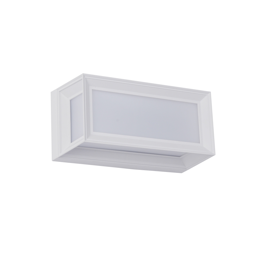 Brilagi - PARKER udendørs LED-væglampe 12W/230V hvid IP44