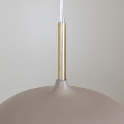Brilagi - Pendel ABRAHAM 1xE27/60W/230V diameter 35 cm beige