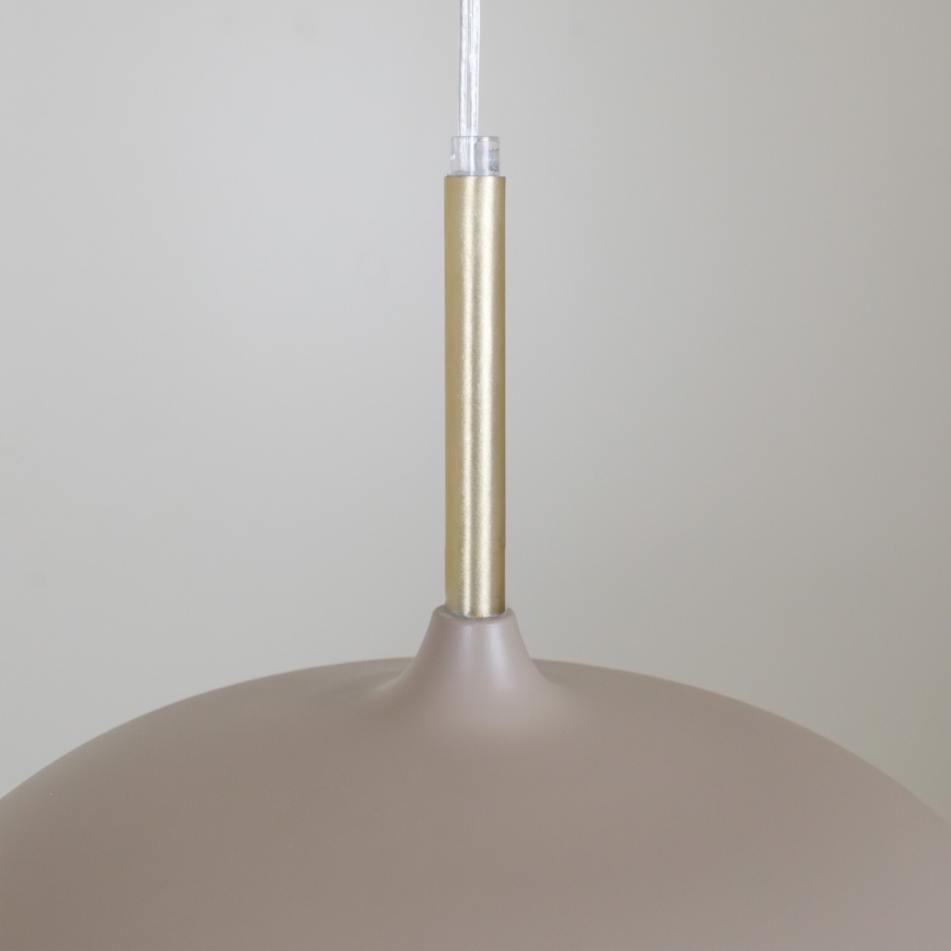 Brilagi - Pendel ABRAHAM 1xE27/60W/230V diameter 35 cm beige