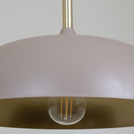 Brilagi - Pendel ABRAHAM 1xE27/60W/230V diameter 35 cm beige