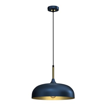 Brilagi - Pendel ABRAHAM 1xE27/60W/230V diameter 35 cm blå