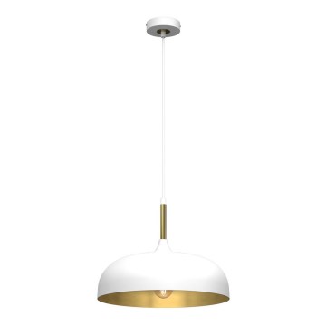 Brilagi - Pendel ABRAHAM 1xE27/60W/230V diameter 35 cm hvid
