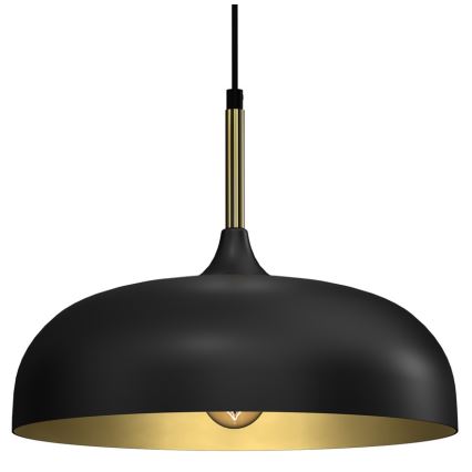 Brilagi - Pendel ABRAHAM 1xE27/60W/230V diameter 35 cm sort