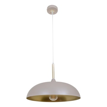 Brilagi - Pendel ABRAHAM 1xE27/60W/230V diameter 45 cm beige