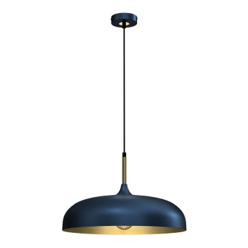 Brilagi - Pendel ABRAHAM 1xE27/60W/230V diameter 45 cm blå