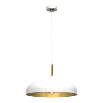 Brilagi - Pendel ABRAHAM 1xE27/60W/230V diameter 45 cm hvid