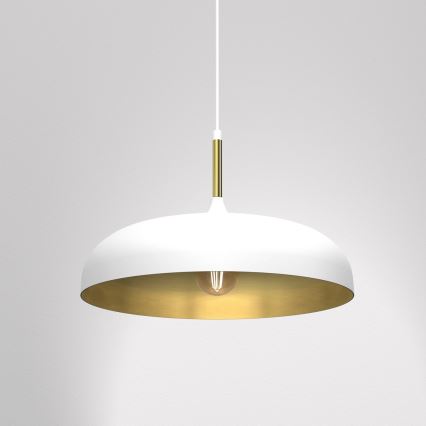 Brilagi - Pendel ABRAHAM 1xE27/60W/230V diameter 45 cm hvid