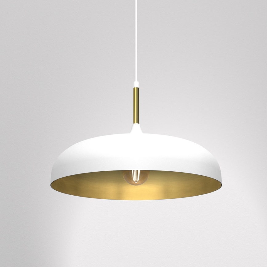Brilagi - Pendel ABRAHAM 1xE27/60W/230V diameter 45 cm hvid