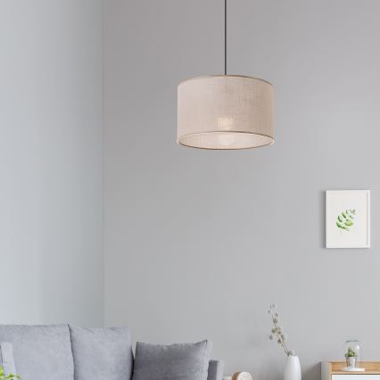 Brilagi - Pendel ANTHONY 1xE27/60W/230V eg/beige