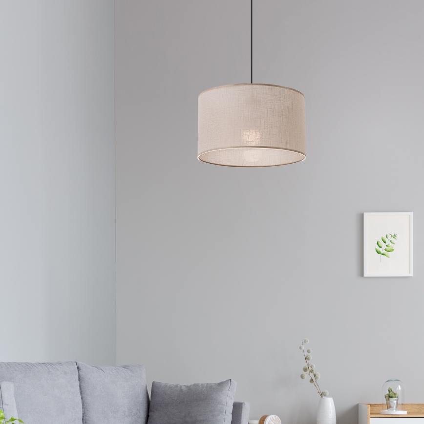 Brilagi - Pendel ANTHONY 1xE27/60W/230V eg/beige