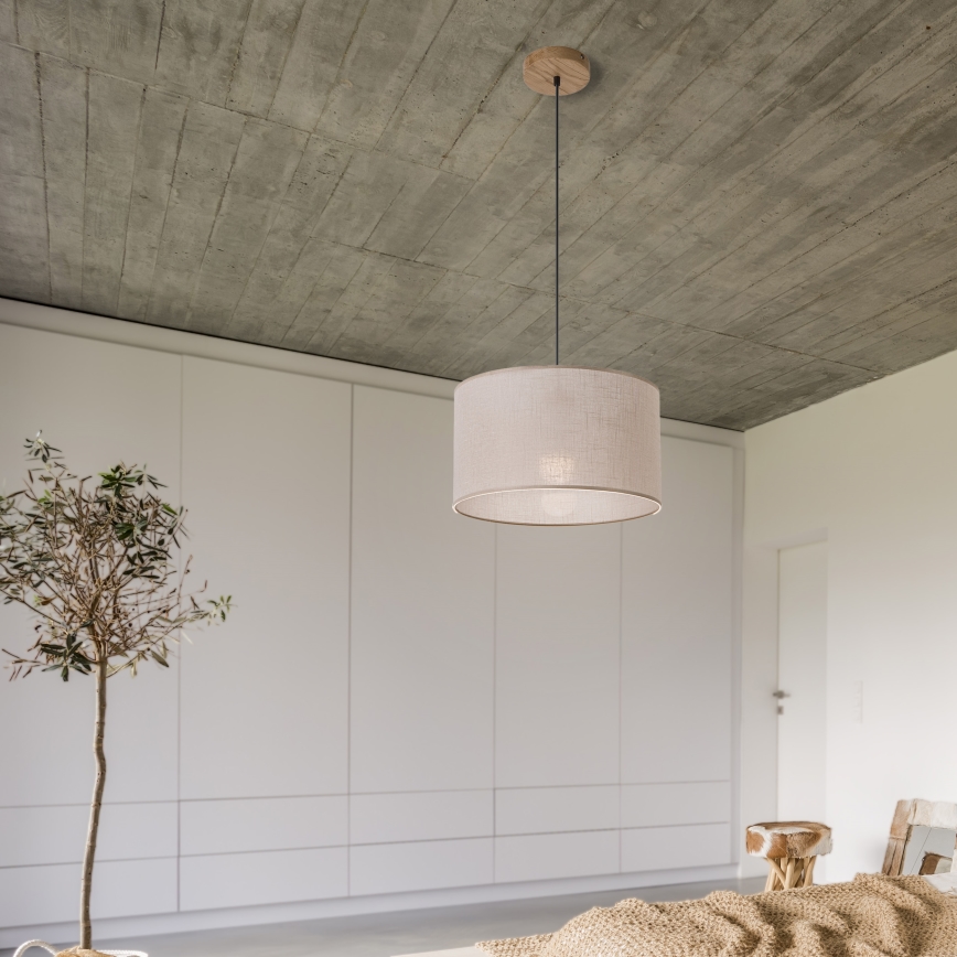 Brilagi - Pendel ANTHONY 1xE27/60W/230V eg/beige