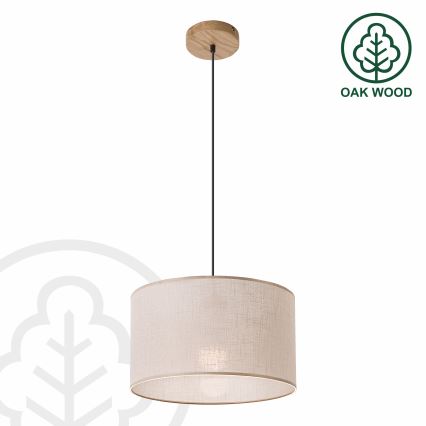 Brilagi - Pendel ANTHONY 1xE27/60W/230V eg/beige