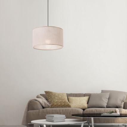 Brilagi - Pendel ANTHONY 1xE27/60W/230V eg/beige