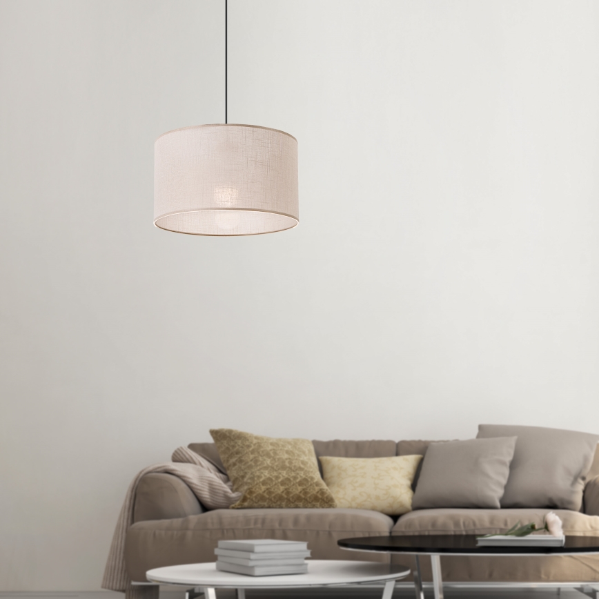 Brilagi - Pendel ANTHONY 1xE27/60W/230V eg/beige