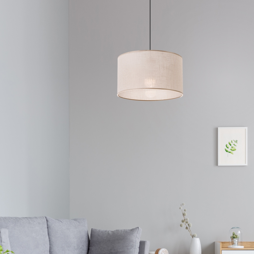 Brilagi - Pendel ANTHONY 1xE27/60W/230V eg/beige