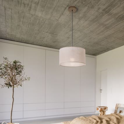 Brilagi - Pendel ANTHONY 1xE27/60W/230V eg/beige