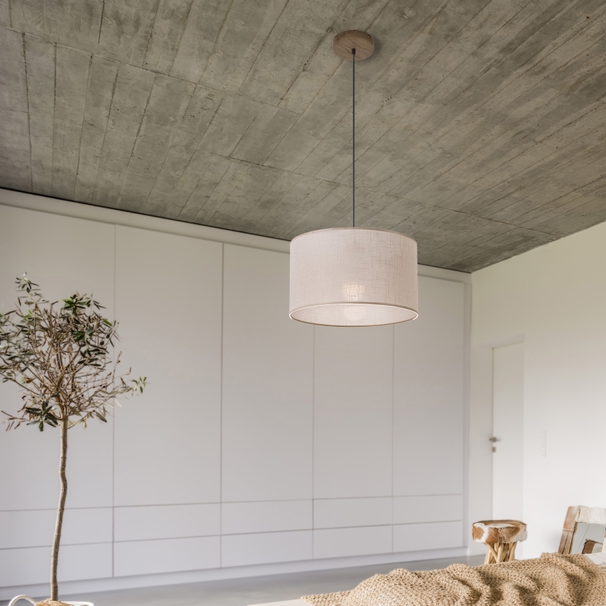 Brilagi - Pendel ANTHONY 1xE27/60W/230V eg/beige