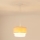 Brilagi - Pendel ARIZONA BOHO 1xE27/15W/230V diameter 25 cm beige/hvid