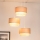 Brilagi - Pendel ARIZONA BOHO 3xE27/15W/230V beige/hvid