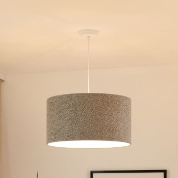Brilagi - Pendel BOUCLE ROLLER 1xE27/15W/230V diameter 45 cm grå
