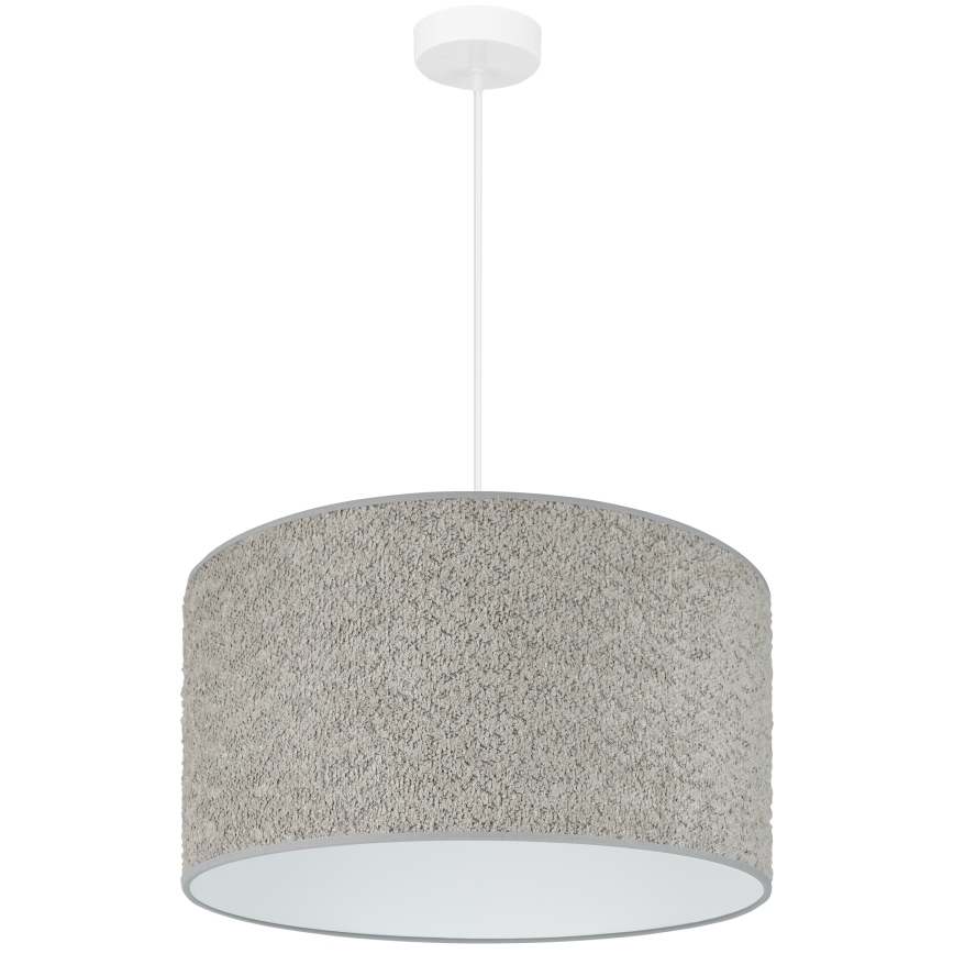 Brilagi - Pendel BOUCLE ROLLER 1xE27/15W/230V diameter 45 cm grå