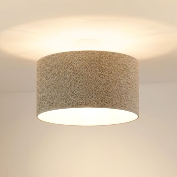 Brilagi - Pendel BOUCLE ROLLER 1xE27/15W/230V diameter 45 cm grå