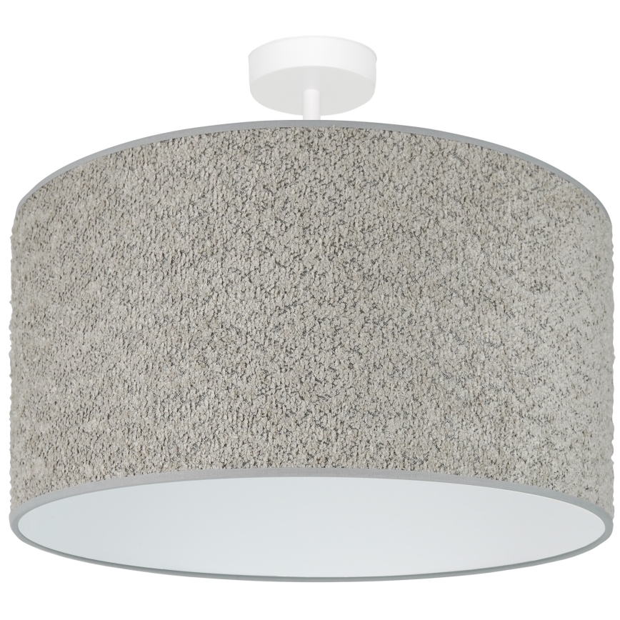 Brilagi - Pendel BOUCLE ROLLER 1xE27/15W/230V diameter 45 cm grå