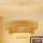 Brilagi - Pendel CEDAR LUNETA 1xE27/15W/230V diameter 60 cm beige/brun/cremefarvet