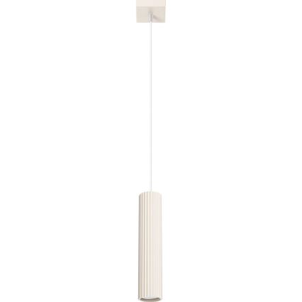 Brilagi - Pendel CRESTO 1xGU10/10W/230V cremefarvet