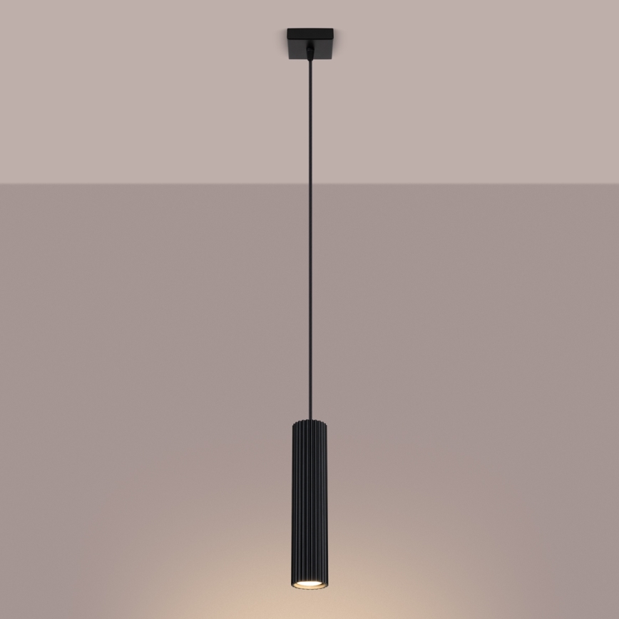 Brilagi - Pendel CRESTO 1xGU10/10W/230V sort