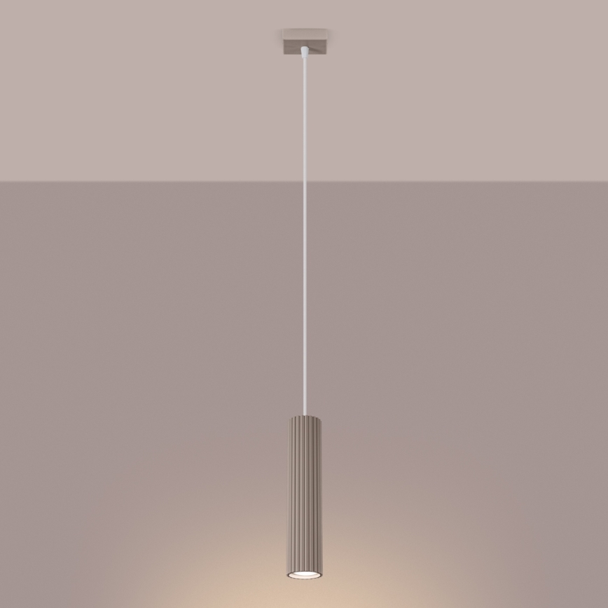 Brilagi - Pendel CRESTO 1xGU10/10W/230V taupe