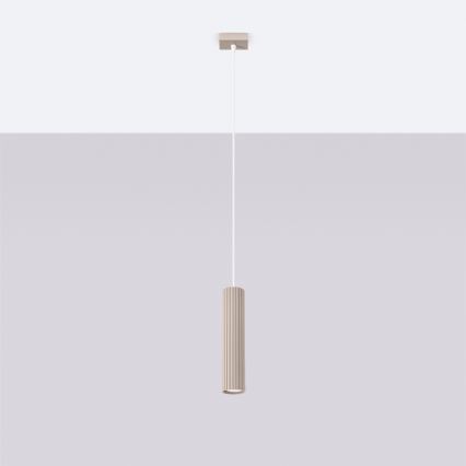 Brilagi - Pendel CRESTO 1xGU10/10W/230V taupe