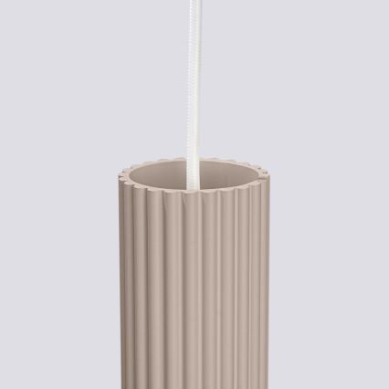 Brilagi - Pendel CRESTO 1xGU10/10W/230V taupe