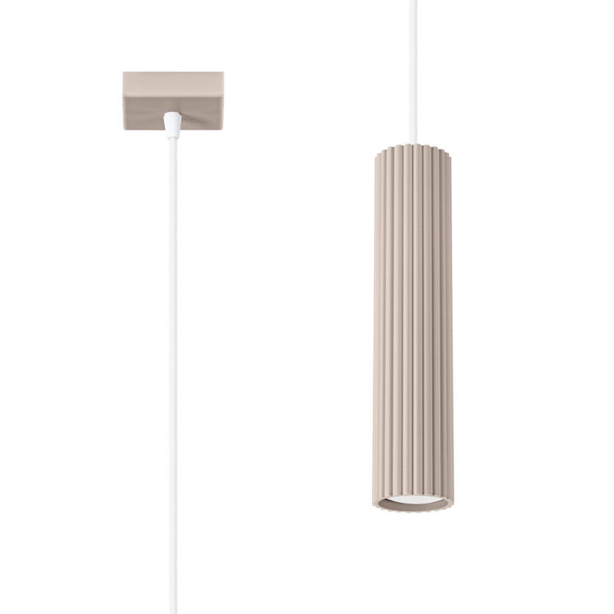 Brilagi - Pendel CRESTO 1xGU10/10W/230V taupe
