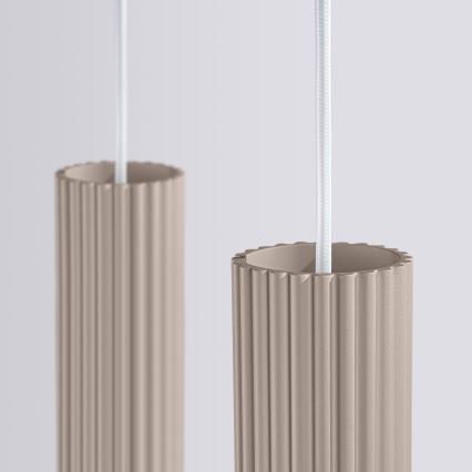 Brilagi - Pendel CRESTO 2xGU10/10W/230V taupe