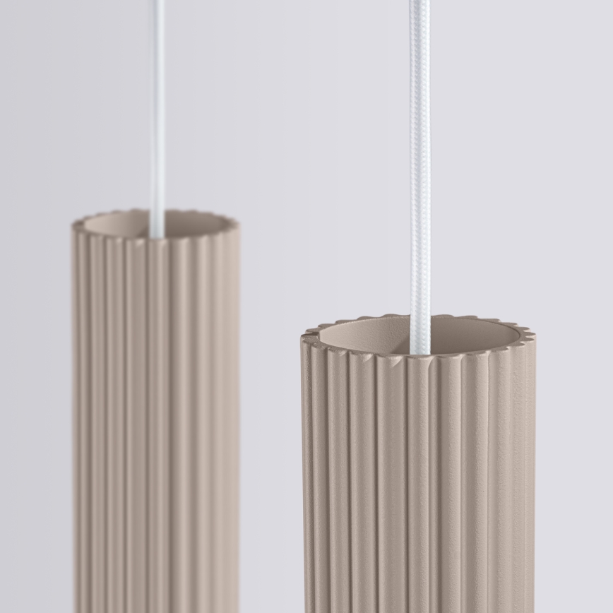 Brilagi - Pendel CRESTO 2xGU10/10W/230V taupe