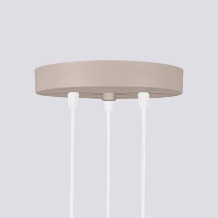 Brilagi - Pendel CRESTO 3xGU10/10W/230V taupe