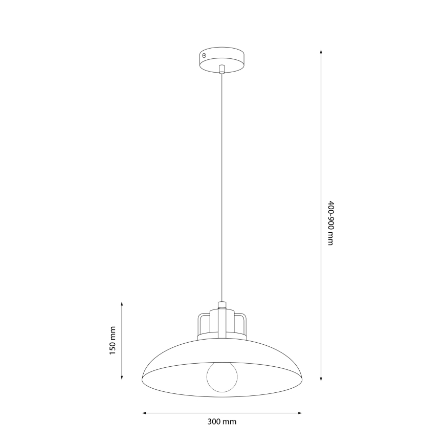 Brilagi - Pendel FLAMENGO 1xE27/60W/230V beige