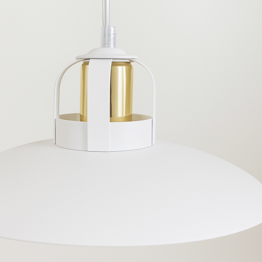 Brilagi - Pendel FLAMENGO 2xE27/60W/230V hvid